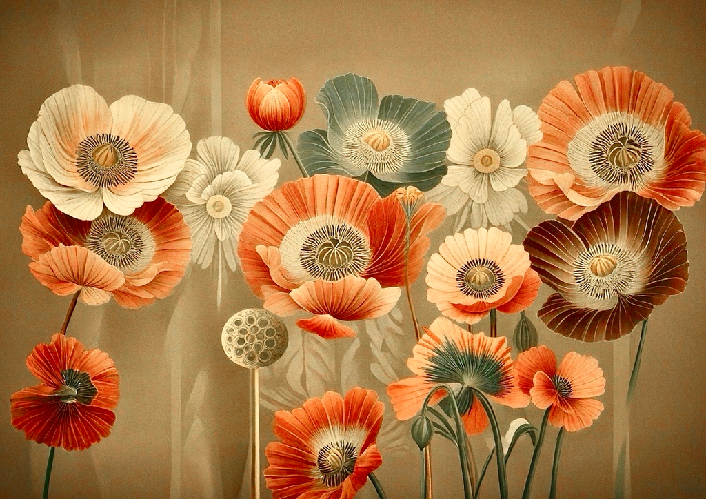 Art Deco Corn Puppy (A3)